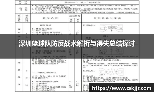 深圳篮球队防反战术解析与得失总结探讨
